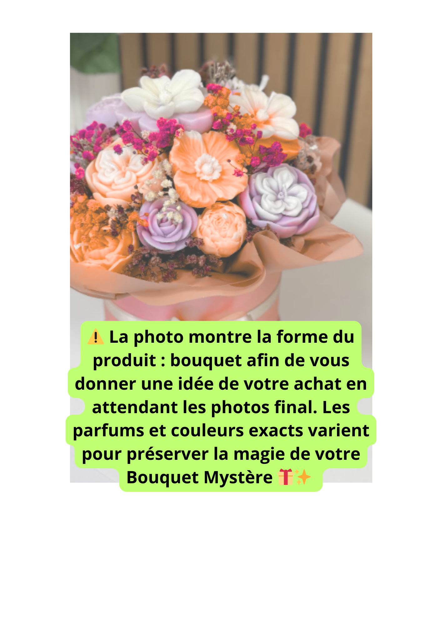 Bouquet de cire: Les Mystères de Noël - ⚠️ Stock limité