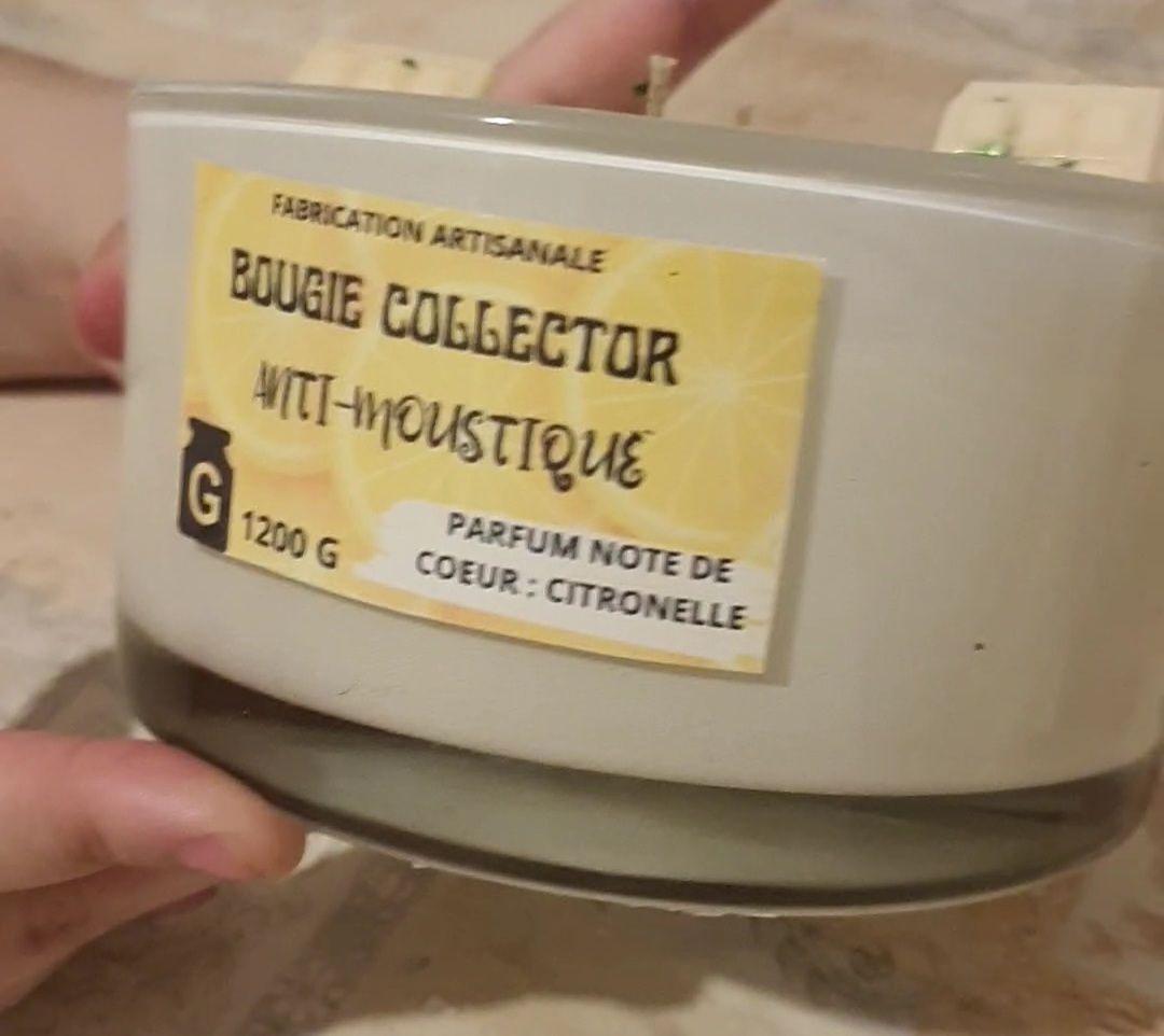 Bougie Collector — Pièce Unique pour Décorer avec Élégance